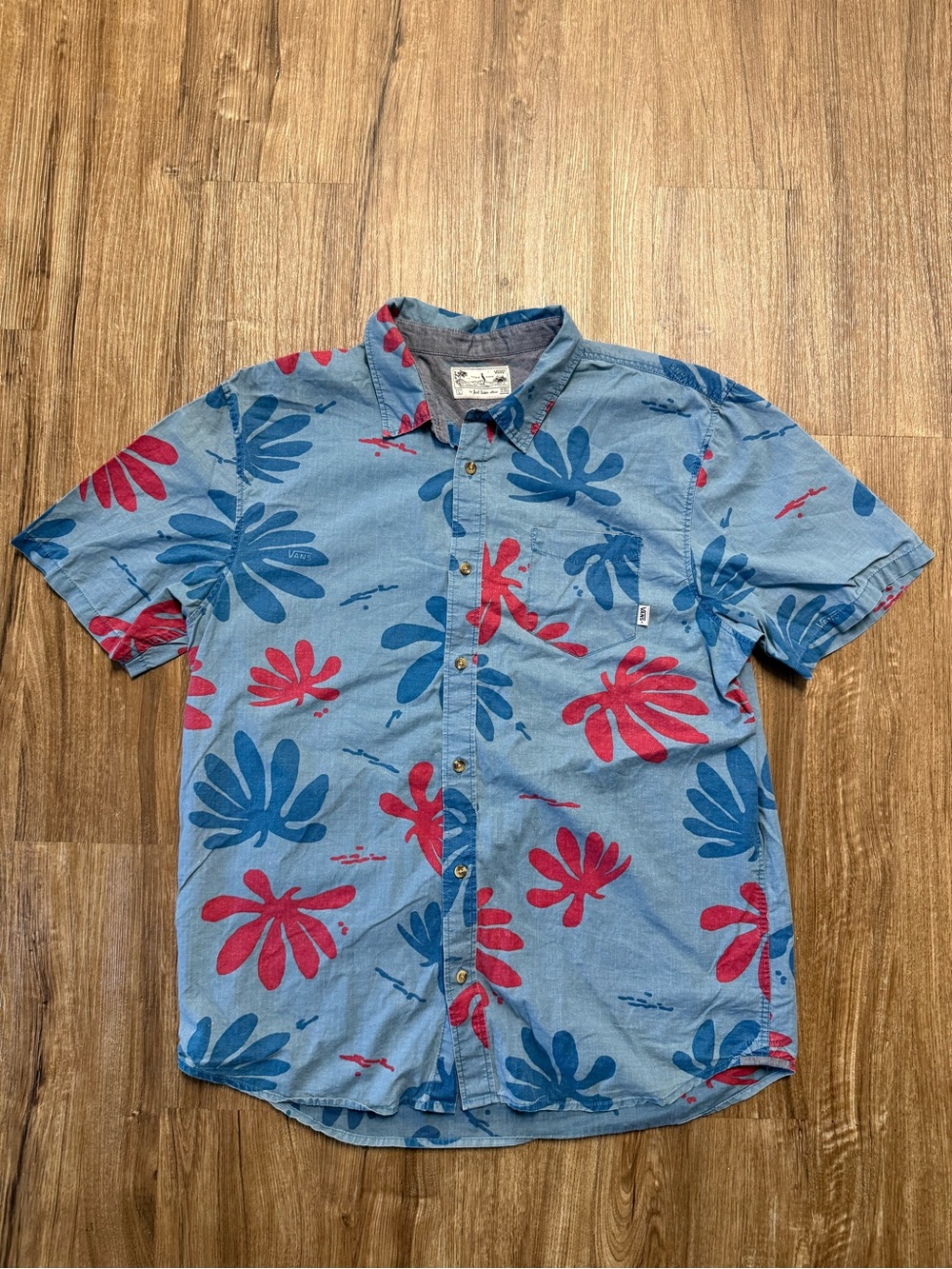 Vans Men’s Short-Sleeve Hawaiian Shirt